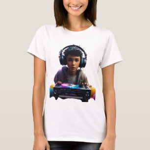T-shirt La vision de DJ : Le pouls du plancher de danse