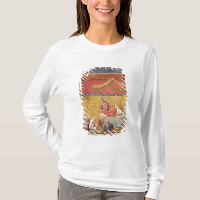 T-shirt La vision de pape Gregory IX 1297-99 (Devant)