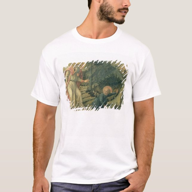 T-shirt La vision de St Augustine, 1450's en retard (Devant)