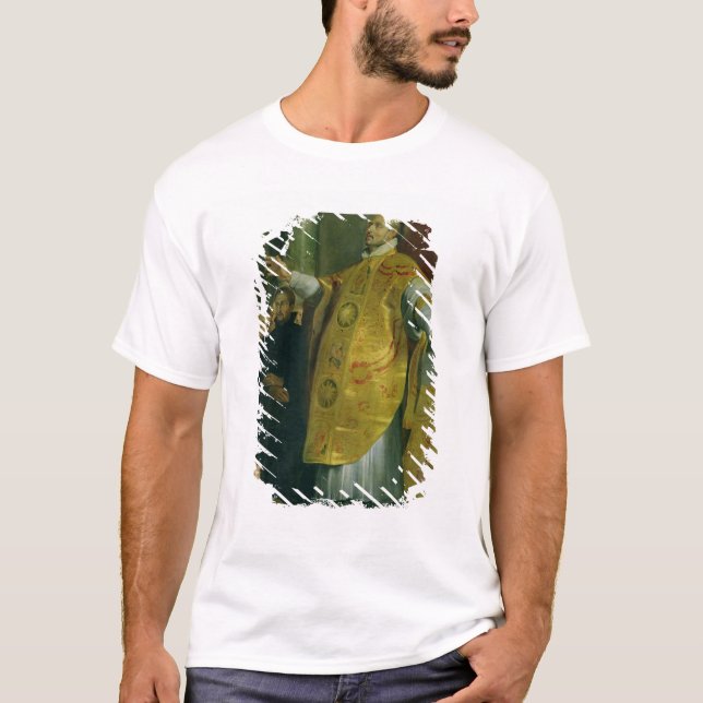 T-shirt La vision de St Ignatius de Loyola (Devant)