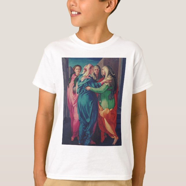 T-shirt La Visitation par Pontormo Art Fin Maniériste (Devant)