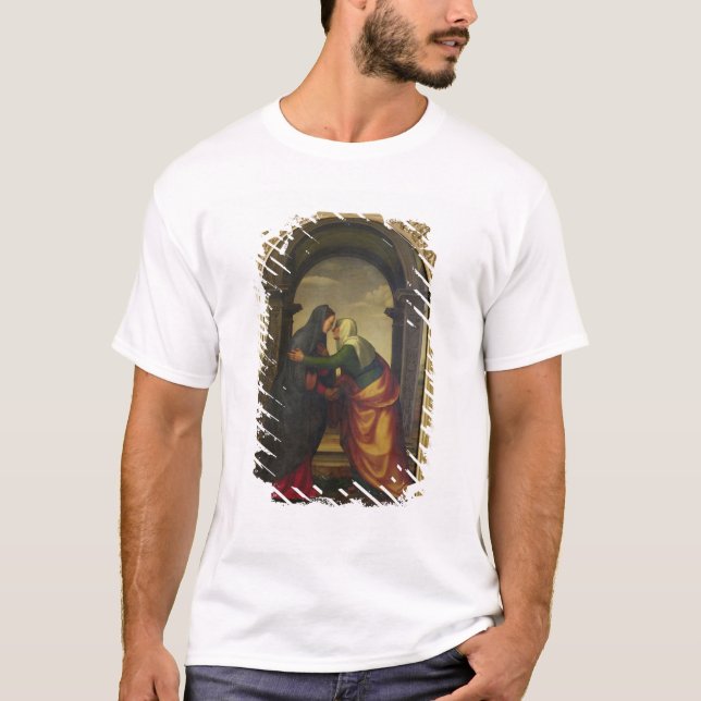 T-shirt La visite de St Elizabeth à Vierge Marie (Devant)