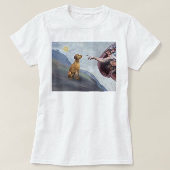 T-shirt La Vizsla de Dieu (Design devant)