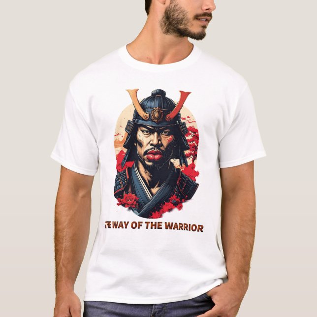 T-shirt La Voie du Guerrier – Esprit Samouraï (Devant)