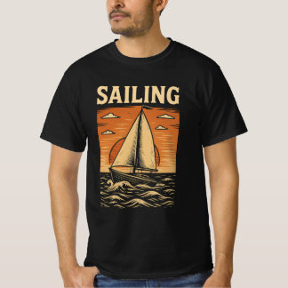 T-shirt La voile dans l'océan