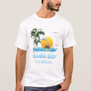T-shirt La voile de la baie de Tampa en Floride