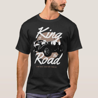 T-shirt La voiture vintage est vraiment le roi de la route