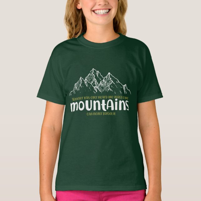 T-shirt La Voix des Montagnes (Devant)