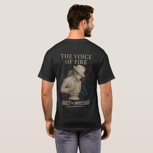 T-shirt La Voix du Feu – Danse l'Impossible (Dos entier)