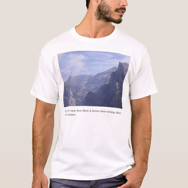 T-shirt La vue de eux (Devant)