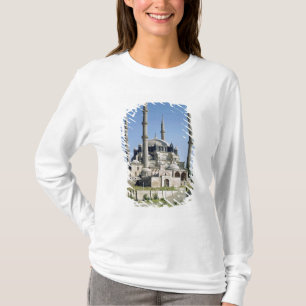 T-shirt La vue de la mosquée, tabouret, a construit
