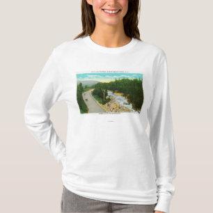 T-shirt La vue de l'Ammonoosuc abaissent des automnes