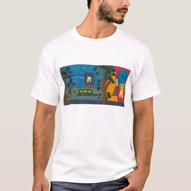 T-shirt La vue de mon ancien studio 2011 (Devant)