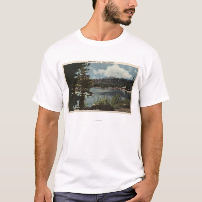 T-shirt La vue de mortifie la baie (Devant)