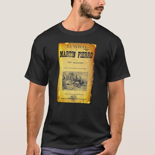 T-shirt La Vuelta de Martín Fierro (Couverture, 1879, prem (Devant)