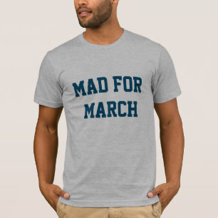 T-shirt L'aa des hommes T-Chemise-Basket-ball-Fou pour