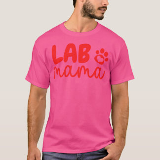 T-shirt Lab Mama Paw 7