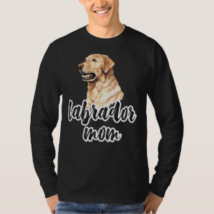 T-shirt Lab Maman Labrador Maman Yellow Lab Maman Laborato