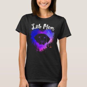 T-shirt Lab Maman Labrador Retriever Chien Maman Puppy Pro