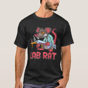 T-shirt Lab Rat Médicale Life Souris Assistant Laboratoire