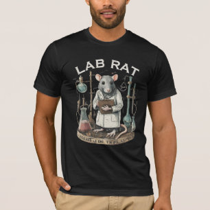 T-shirt lab rat mens tshirts, Lab Rat : Science Geek Homme