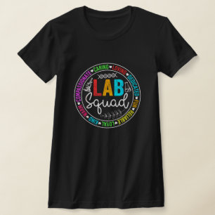 T-shirt Lab Squad Funny Lab Week 2024 Laboratoire Médicale