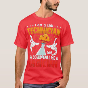 T-shirt Lab Tech I Am A Lab Technicien Laboratoire Science