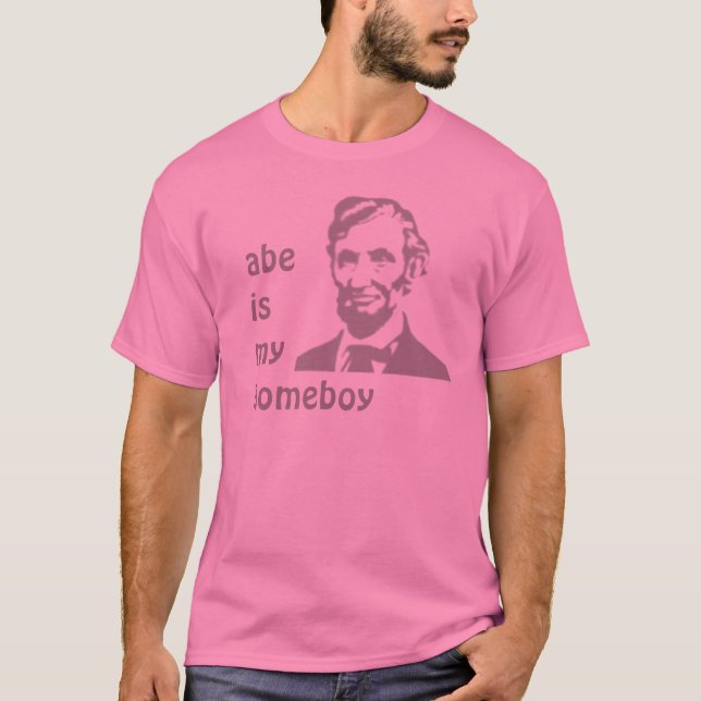 T-shirt l'abe est mon homeboy (Devant)