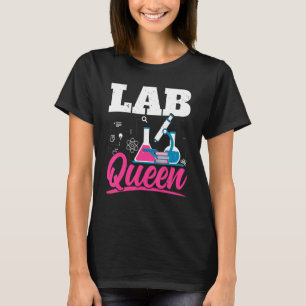 T-shirt Laboratoire de biologiste Queen Sciences Professeu