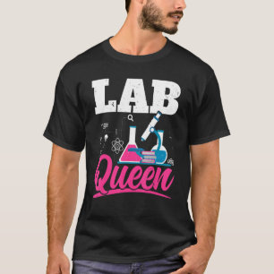 T-shirt Laboratoire de biologiste Queen Sciences Professeu