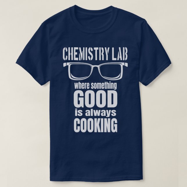 T-shirt Laboratoire de chimie (Design devant)