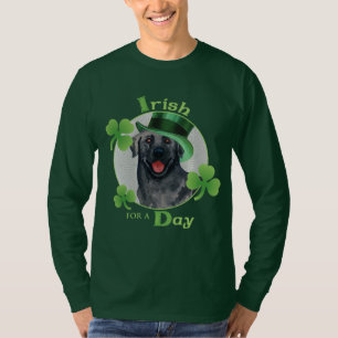 T-shirt Laboratoire de noir du jour de St Patrick