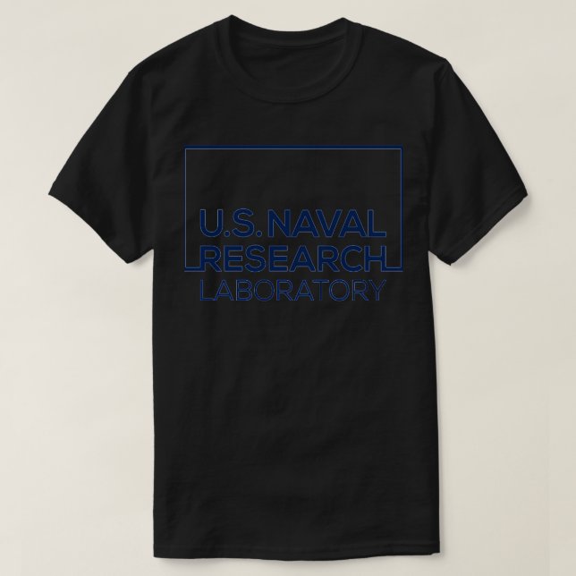T-shirt Laboratoire de recherche navale Logo actuel (Design devant)