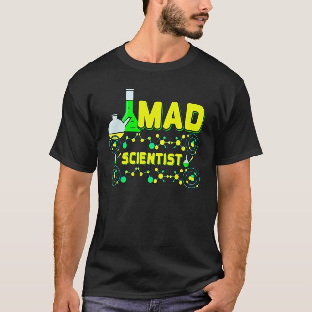 T-shirt Laboratoire de scientifique en chef Chimie Geek Ne (Devant)