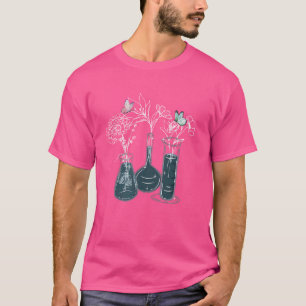 T-shirt Laboratoire des sciences Biologie du papillon flac