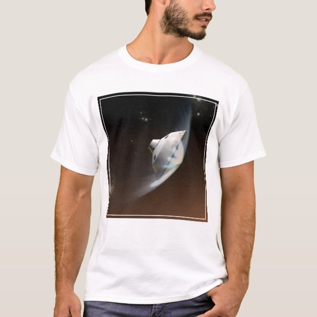 T-shirt Laboratoire des sciences de Mars - Capsule Aérocoq (Devant)