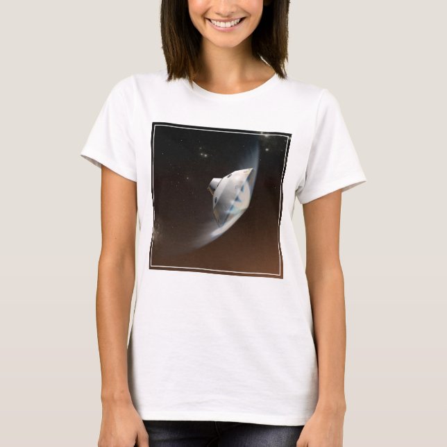 T-shirt Laboratoire des sciences de Mars - Capsule Aérocoq (Devant)
