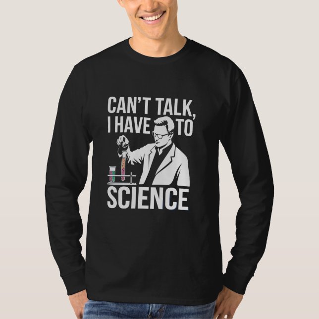 T-shirt Laboratoire des sciences Technicus de laboratoire  (Devant)