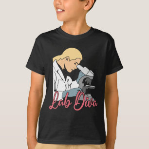 T-shirt Laboratoire Diva Chimiste Laboratoire Technicien S