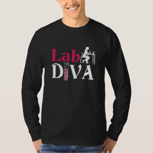 T-shirt Laboratoire Diva Lab Tech Chimiste Technicien de l