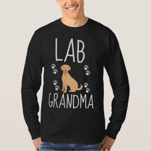 T-shirt Laboratoire Grandma Vector Labrador Retriever