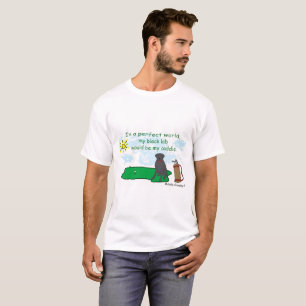 T-shirt laboratoire noir