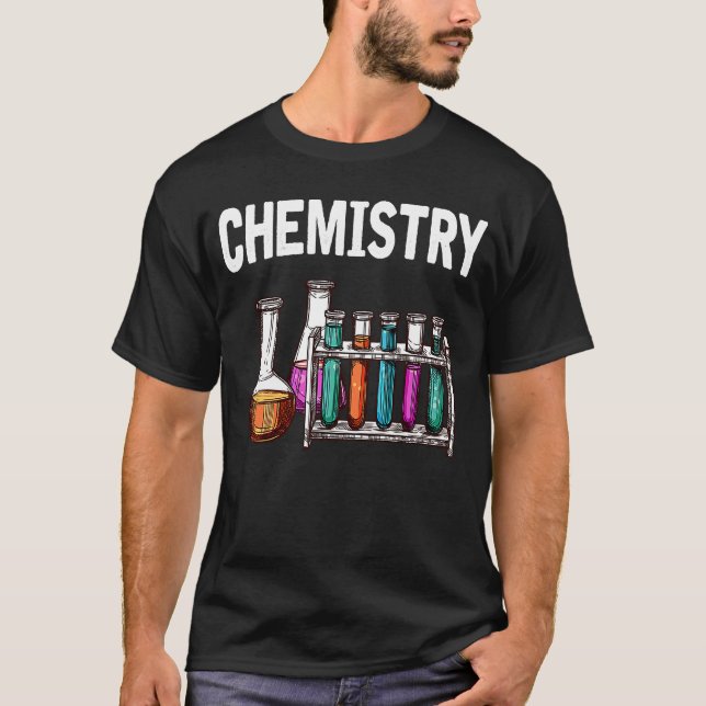 T-shirt Laboratoire scientifique de chimie (Devant)
