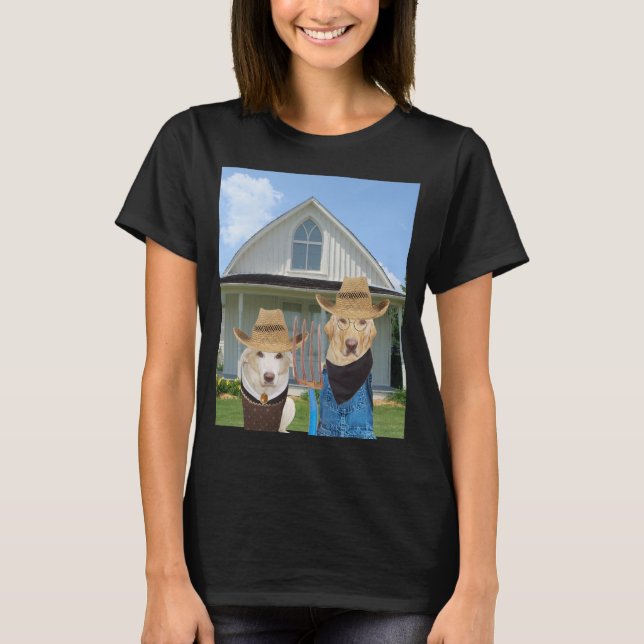 T-shirt Laboratoires gothiques américains (Devant)