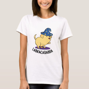T-shirt Labra-cadabra Funny Labrador Chien Pun
