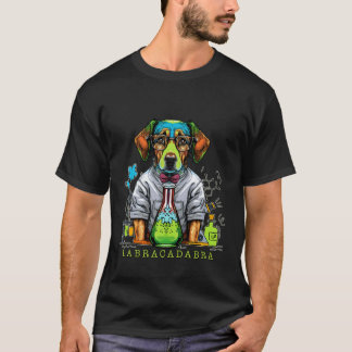 T-shirt Labracadabra Drôle de Labrador Retriever Chimiste