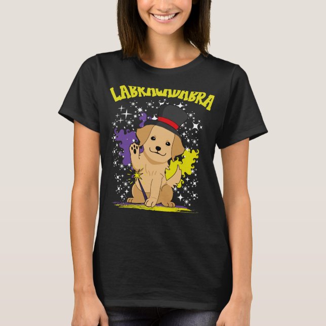 T-shirt Labracadabra Labrador Retriever (Devant)