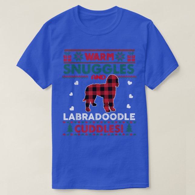 T-shirt Labradoodle Amoureux des chiens Pajama mignon chie (Design devant)