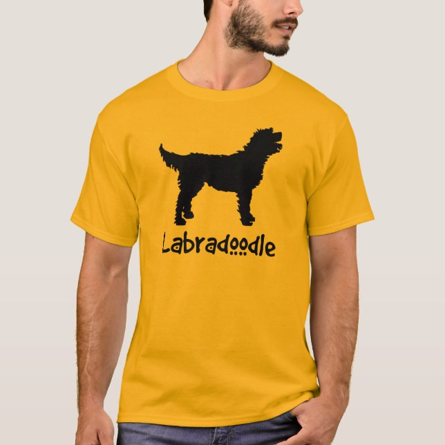 T-shirt Labradoodle avec le texte frais (Devant)