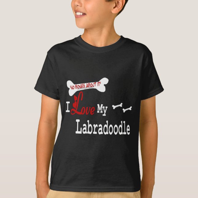 T-shirt Labradoodle Cadfts (Devant)